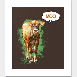 Moo Cow Posters and Art